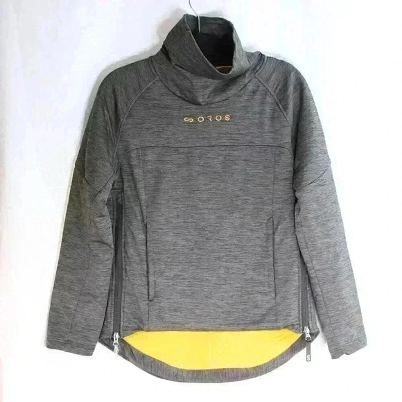 Oros Explorer SOLARCORE Insulation XS Pullover ski/snow Layer orange/grey\ Women - Picture 1 of 16